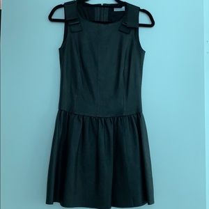 A leather Red Valentino dress